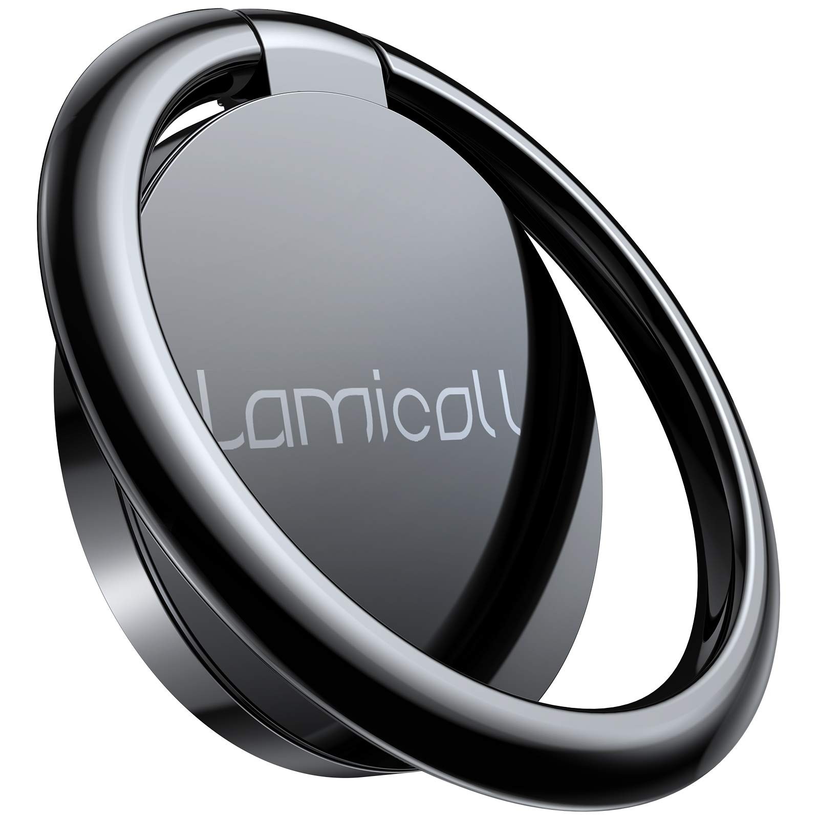 Lamicall Phone Ring Holder Finger Grip Stand – Cell Phone Kickstand 360° Rota…