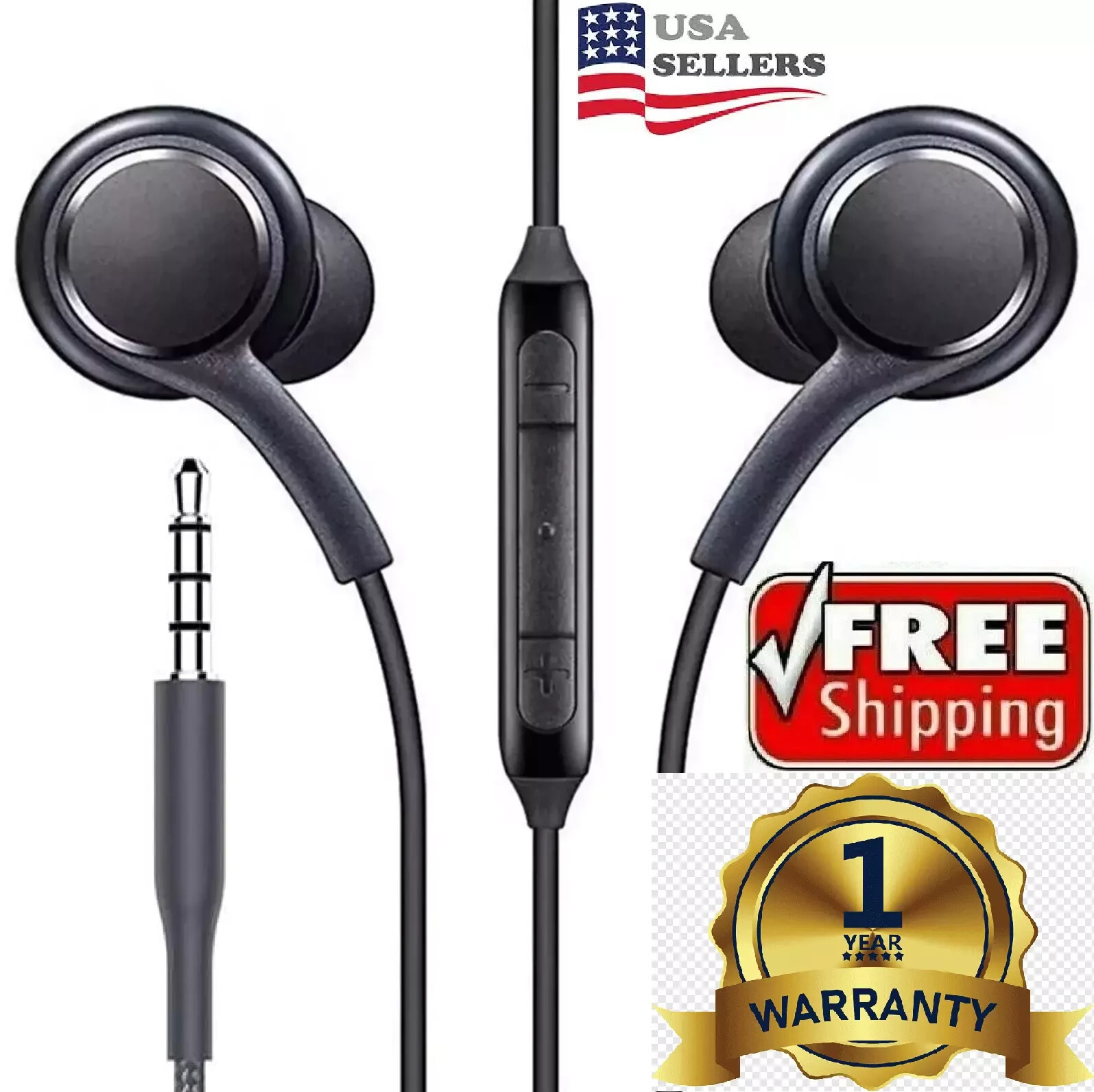 OEM Quality Earphones, Headphones, Headset, Ear Buds – Compatible with All Devic