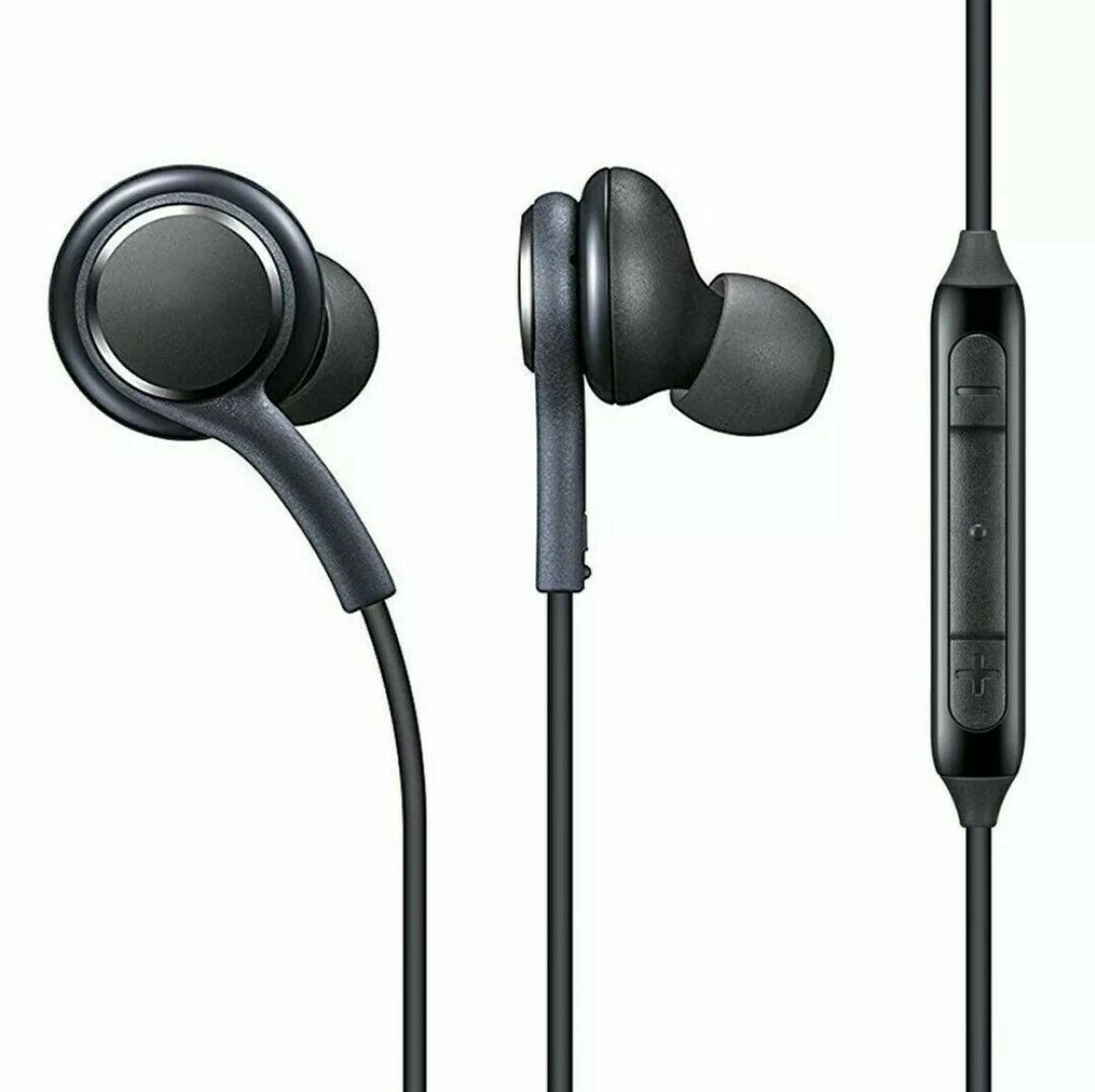 Stereo In-Ear Earbuds Headset Headphone Earphone Universal iOS Android Black B32