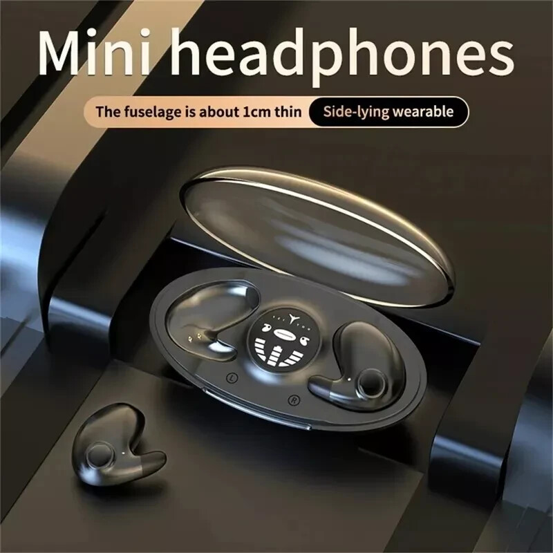 Bluetooth Earbuds Headset TWS5.3 Inear Wireless Earphone Invisible for All Phone