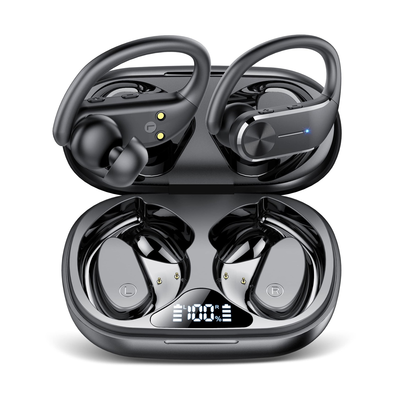 Ear buds Wireless Bluetooth Earbuds 2024 NEW Sport Bluetooth 5.3 Headphones w…