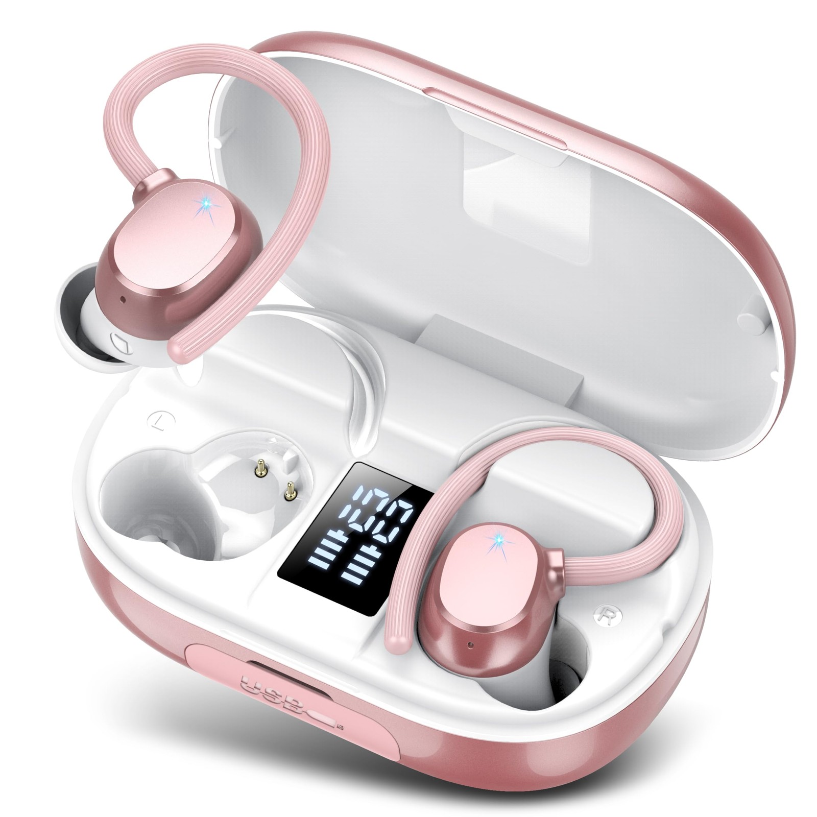 Ear buds Wireless Bluetooth Earbuds Sport 2025 NEW Bluetooth 5.3 Headphones w…