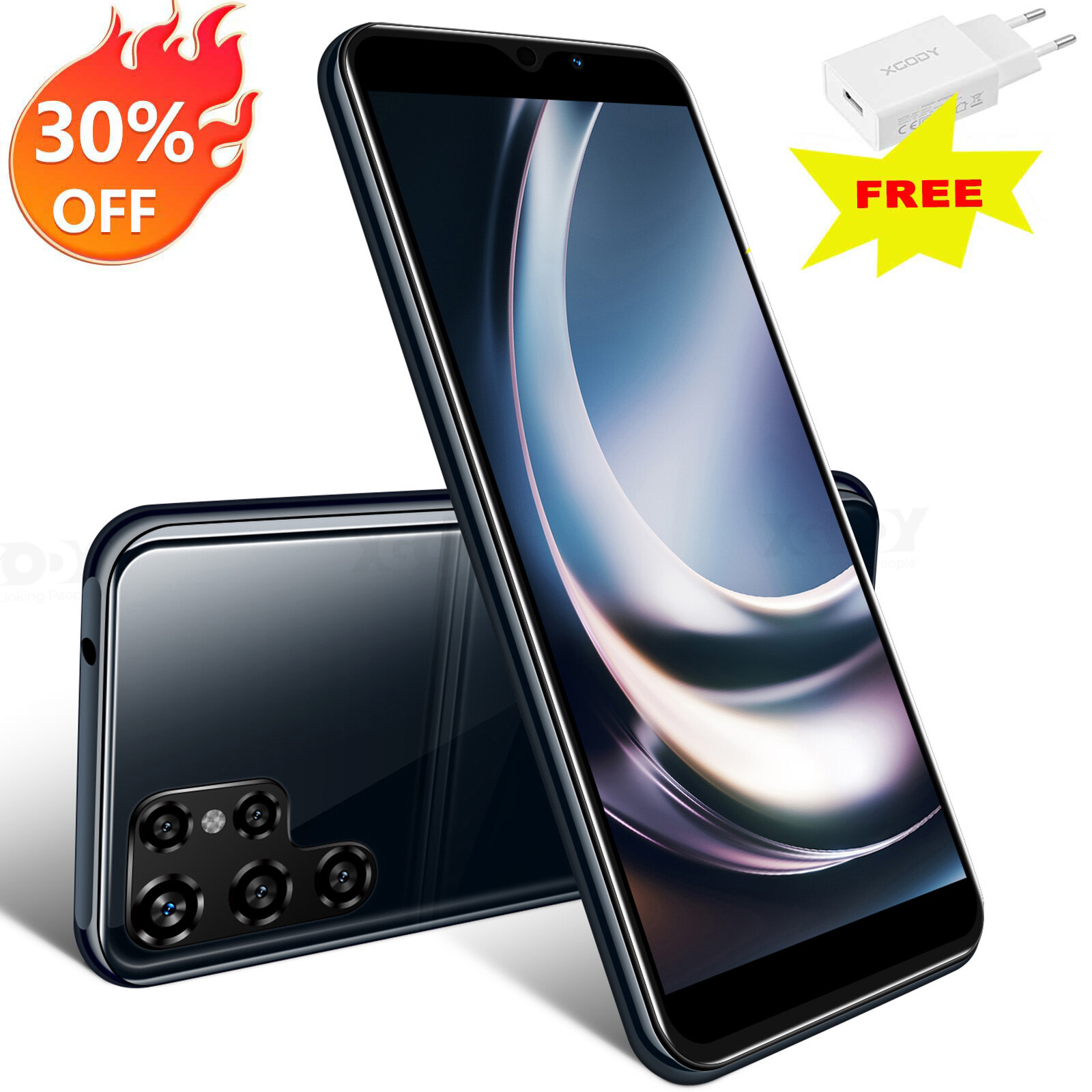 PHONE 2025 Android Cheap Cell Phone Unlocked Smartphone Dual SIM Quad Core GPS