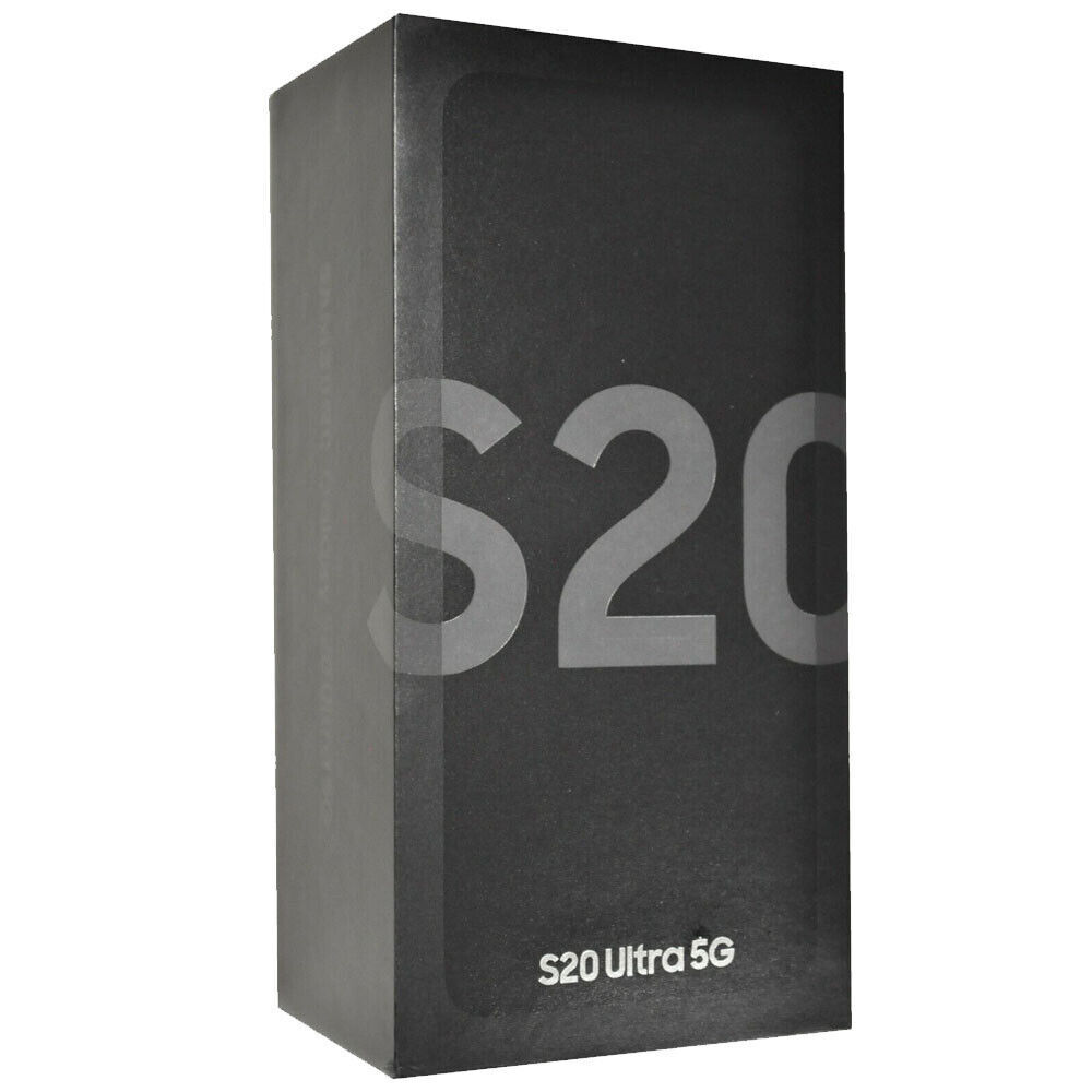 NEW SEALED Samsung Galaxy S20 Ultra 5G SM-G988U1 128GB Factory Unlocked Phone