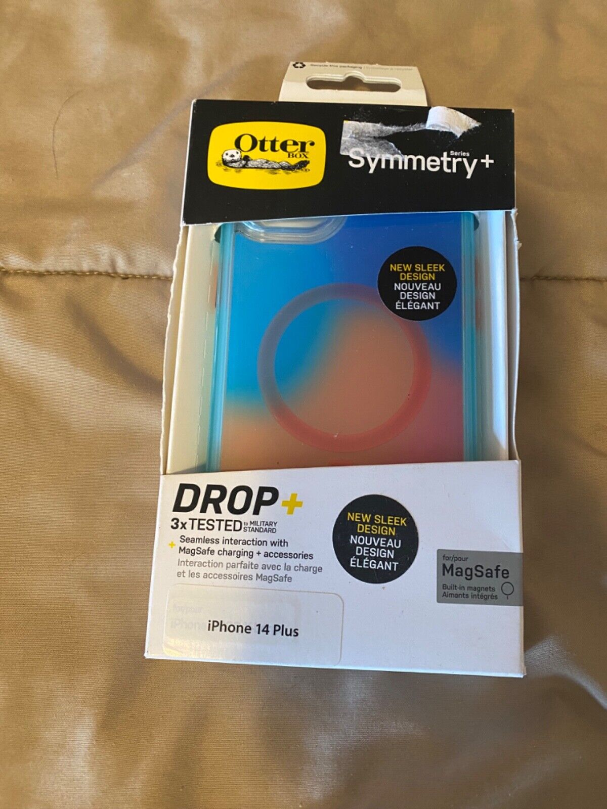 Otterbox Symmetry+ Case Apple iPhone 14 Plus (Small Cam) Colorful Gossamer – New