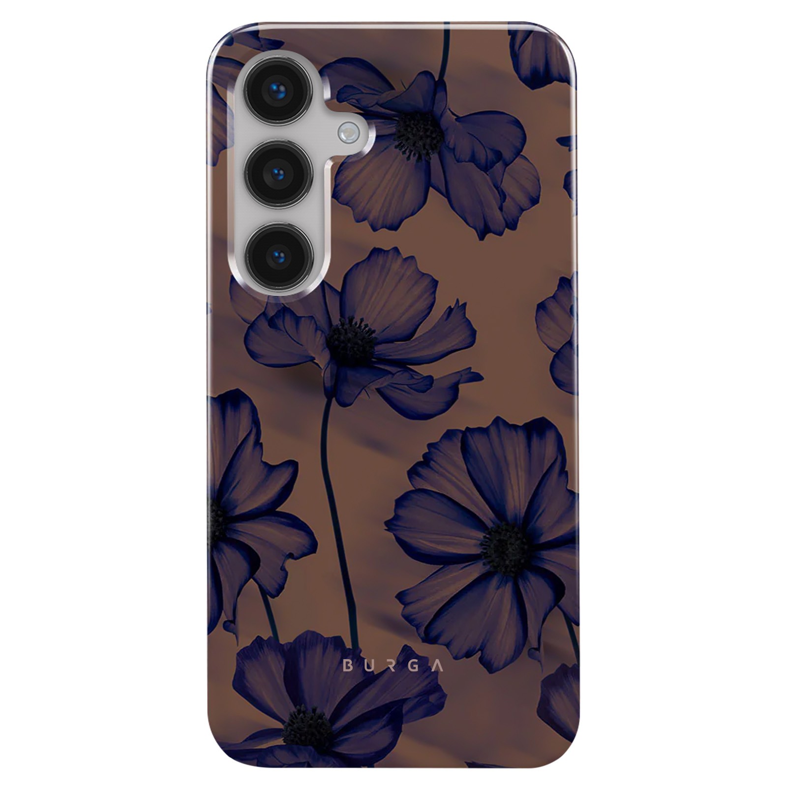Burga Case for Samsung Galaxy S24 and S25 Elegant Velvet Night pattern
