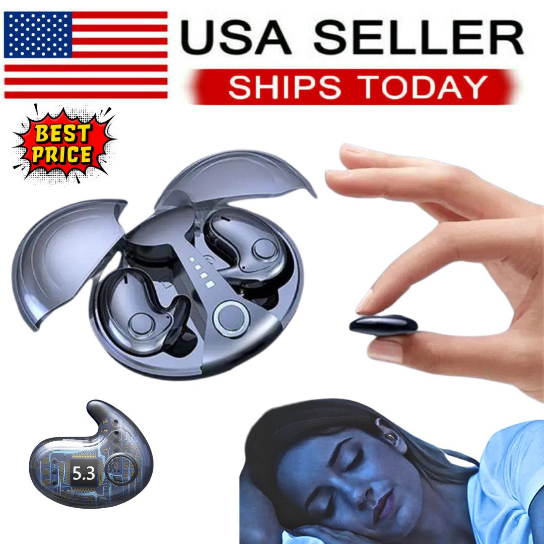 Bluetooth Earbuds Headset TWS5.3 Inear Wireless Earphone Invisible for All Phone