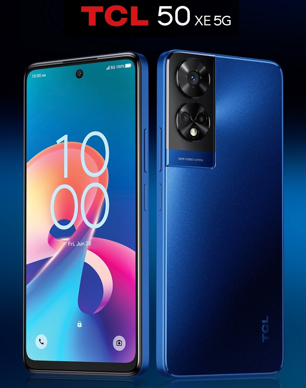 TCL 50 XE5G Dark Blue 128GB + 4GB Single SIM GSM Unlocked