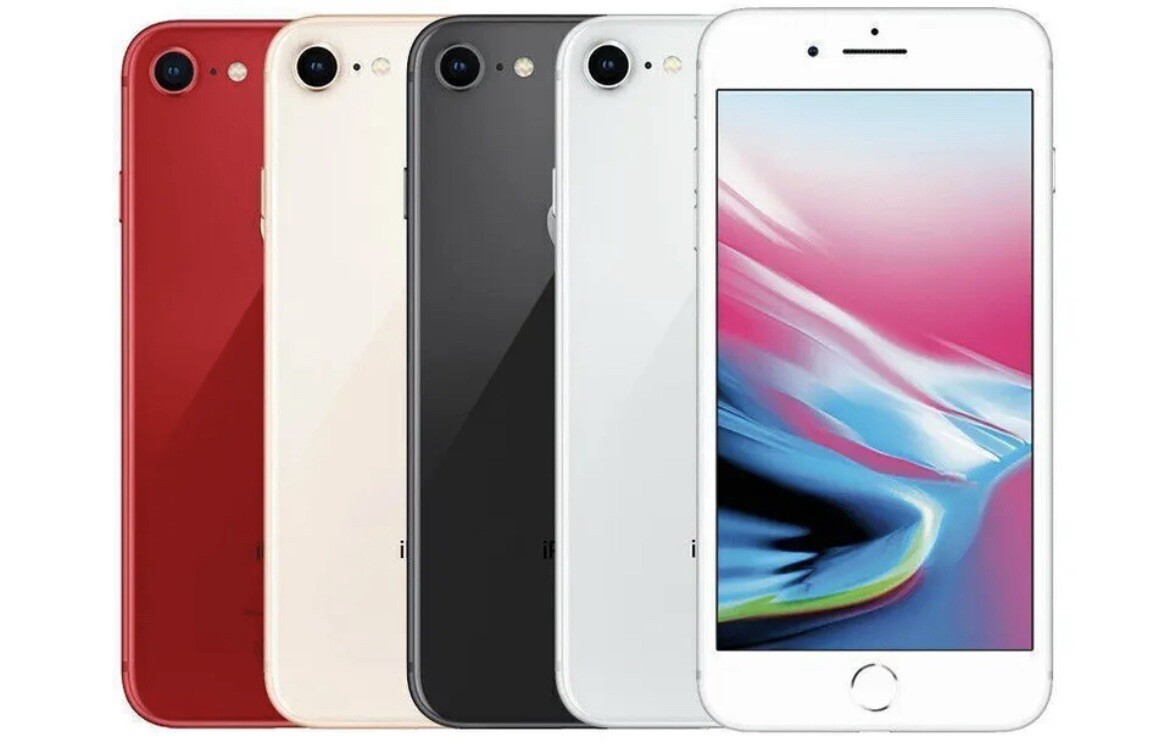 Apple iPhone 8 64GB 128GB 256GB Unlocked AT&T Verizon – All Colors A1863