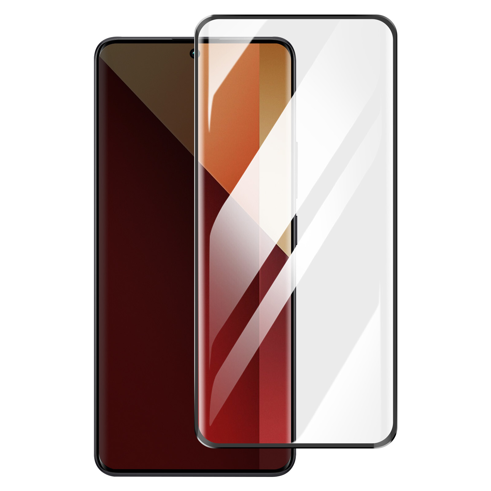 Avizar Tempered glass film for Redmi Note 13 Pro Plus Incurved Protection