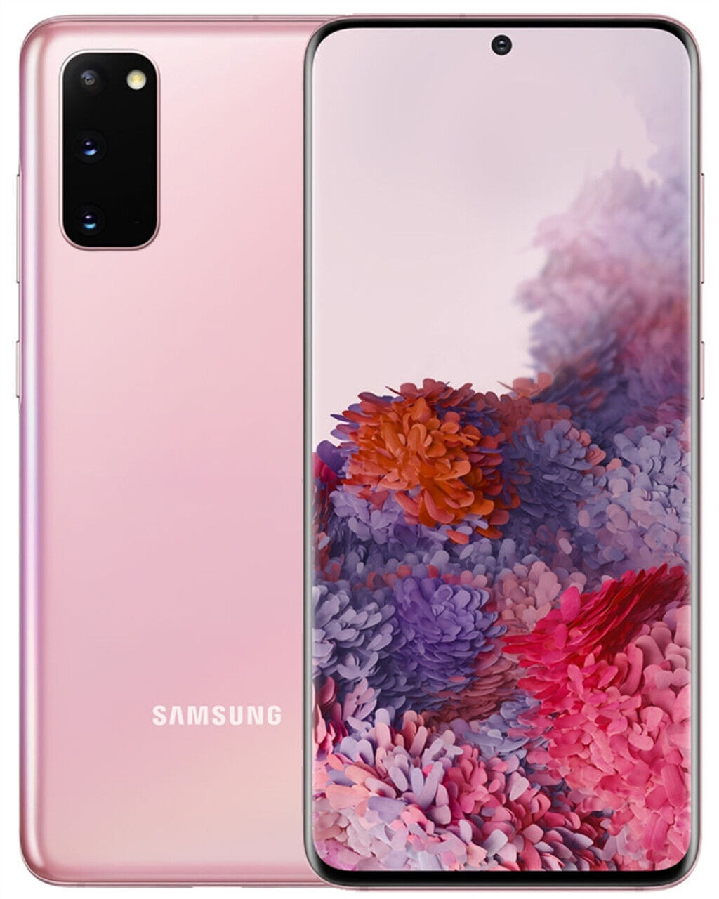 Samsung Galaxy S20 5G SM-G981V Unlocked 128GB Cloud Pink A Medium Burn