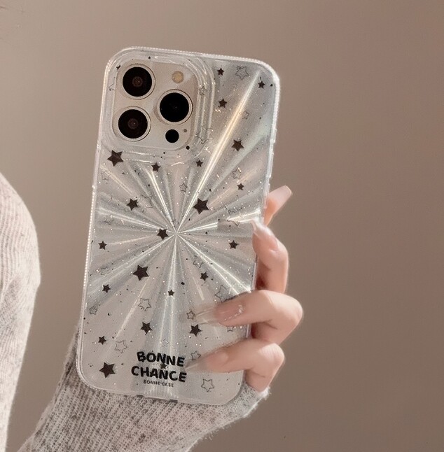 Black star electroplating For Apple phone cases iphone 16 15 14 13 12 11 Pro Max