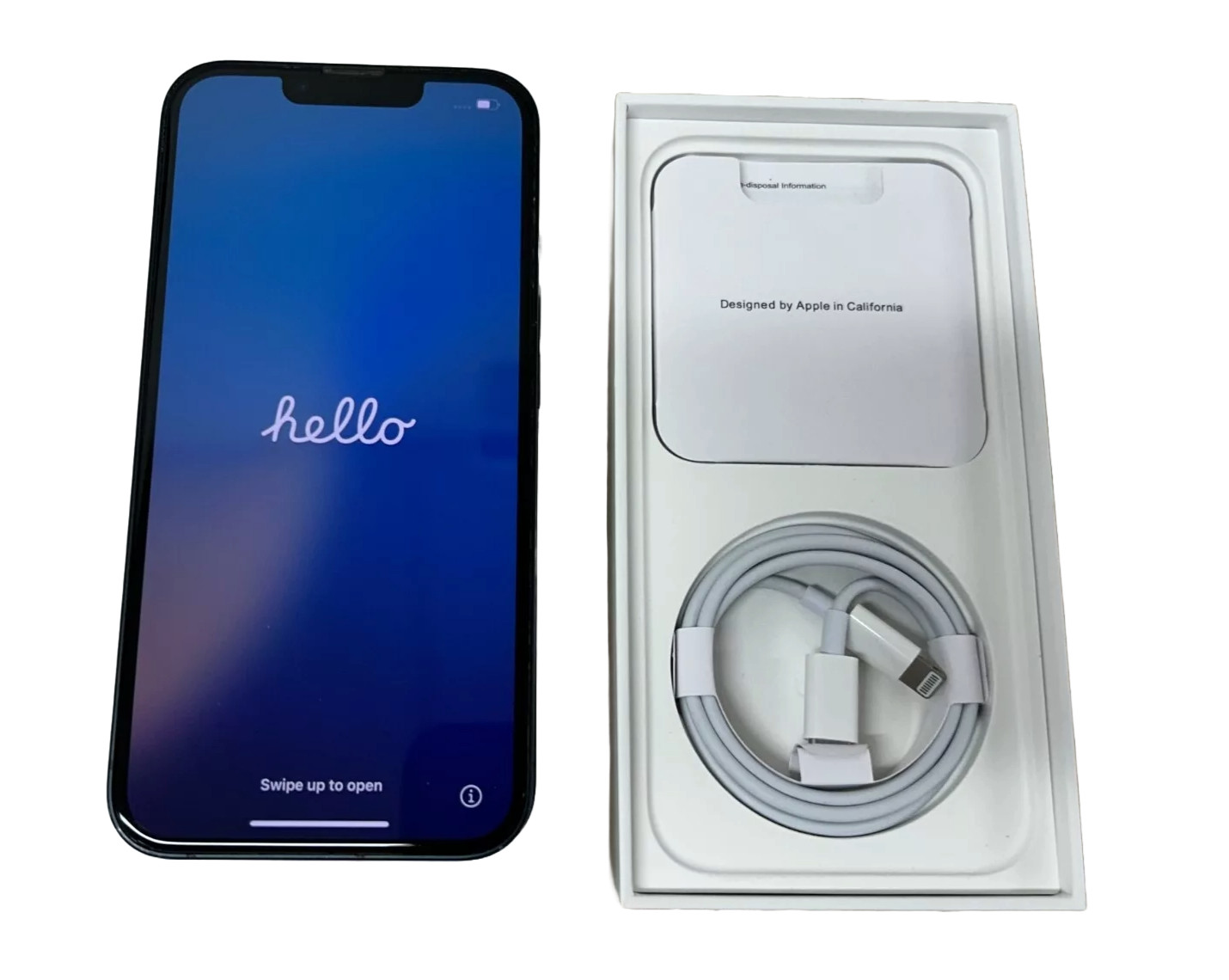 Apple iPhone 13 128GB Factory Unlocked All Carrier In-Box + Bonus Tempered Glass