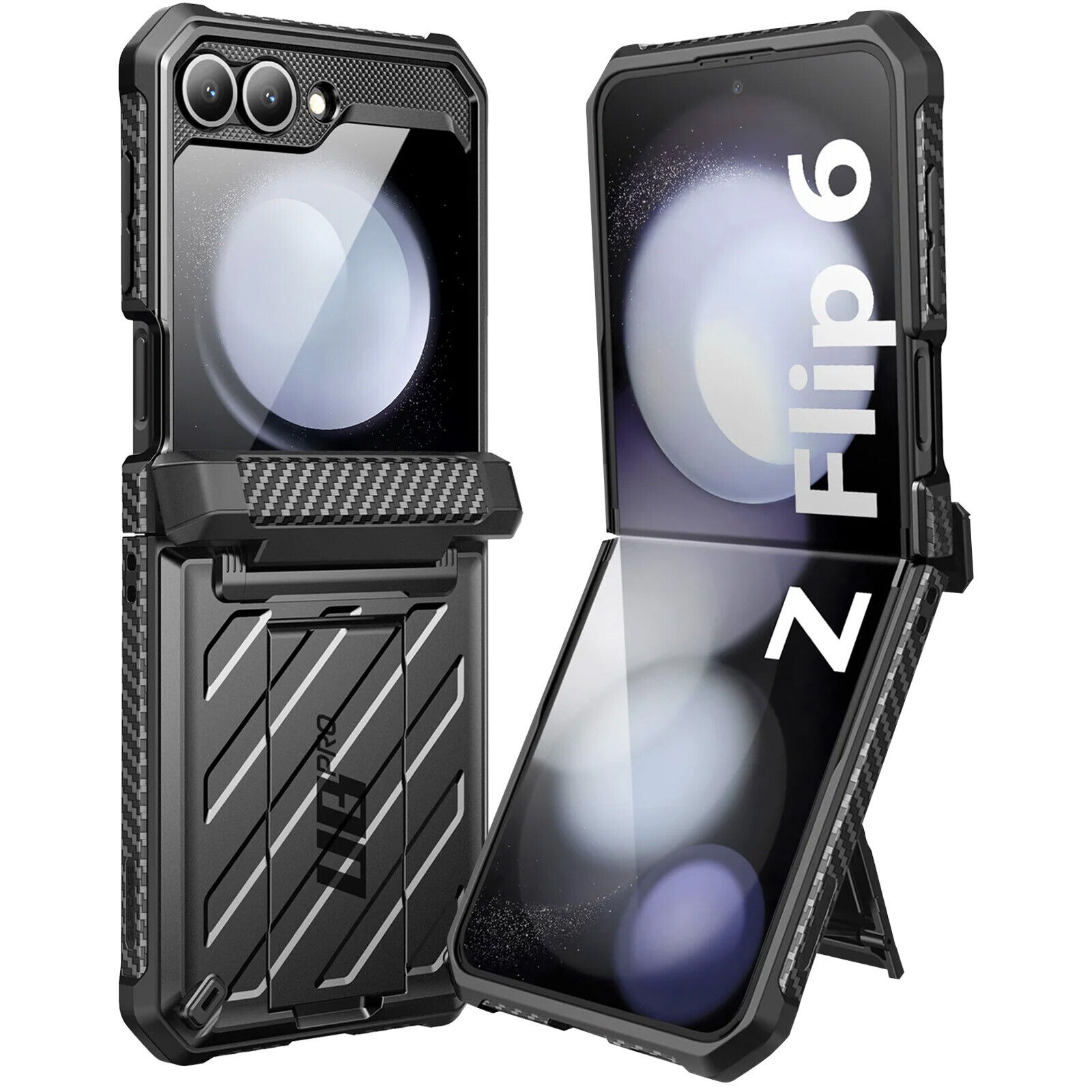 Supcase Case for Galaxy Z Flip 6 Shockproof Stand Unicorn Beetle Pro