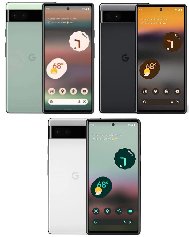Google Pixel 6A Android Unlocked Smartphone 128GB – Very Good Condition