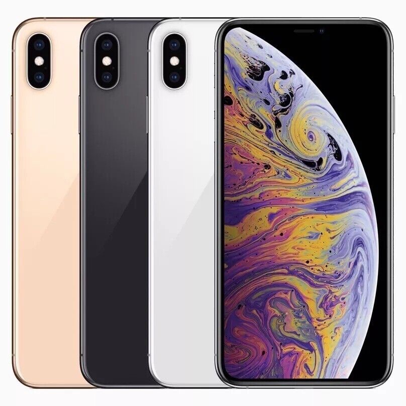 Apple iPhone XS MAX 64GB 256GB 512GB Unlocked Smartphone – All Colors