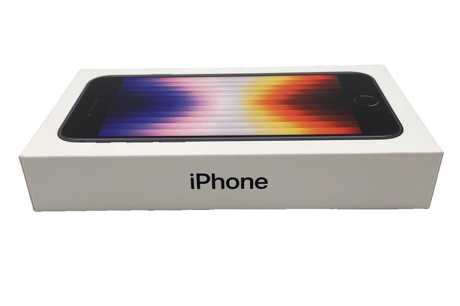 New Sealed Apple iPhone SE 3rd Gen 64GB Midnight (Cricket Wireless) Free Sim Kit