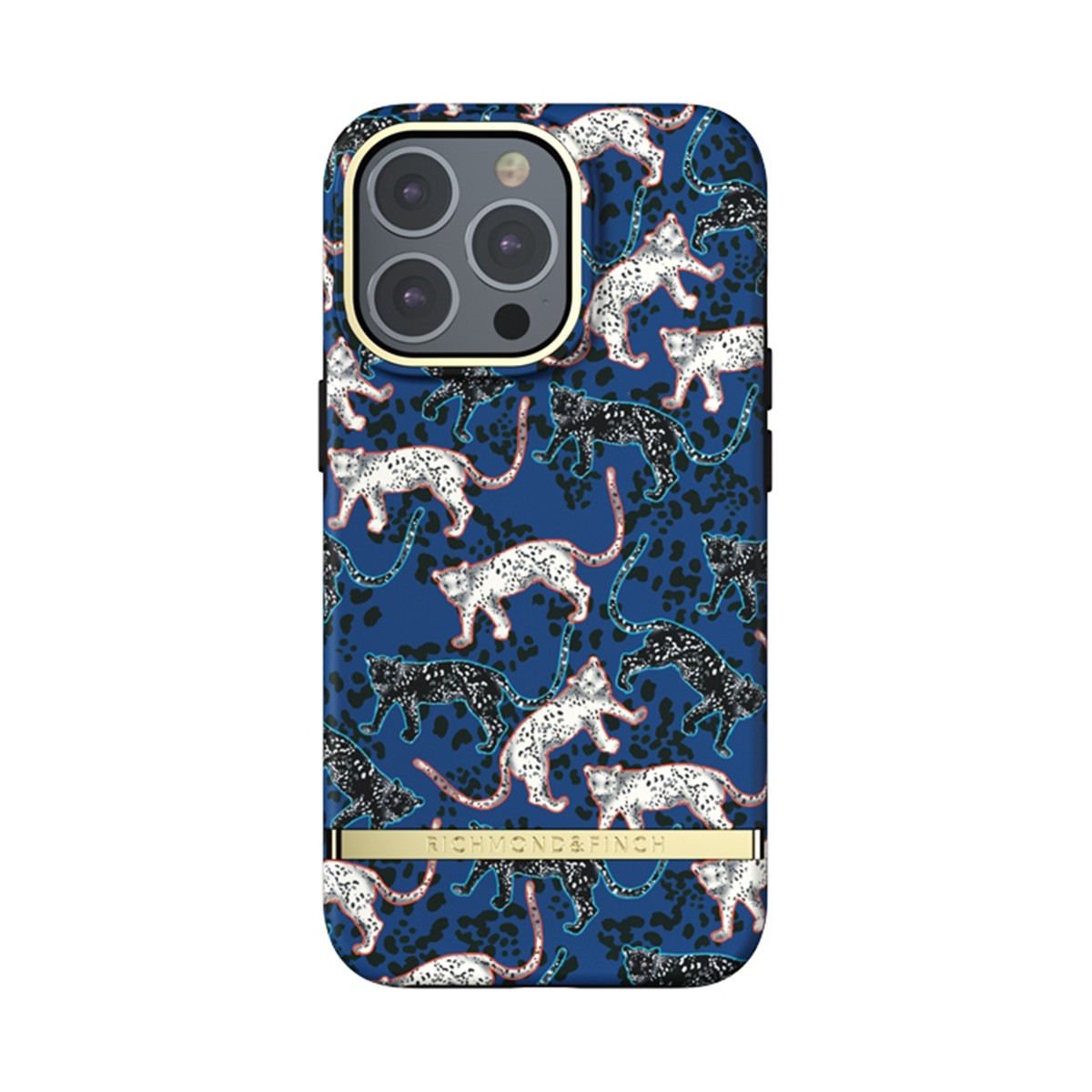 Richmond & Finch Case for iPhone 13 Pro Leopard pattern Antibacterial coating