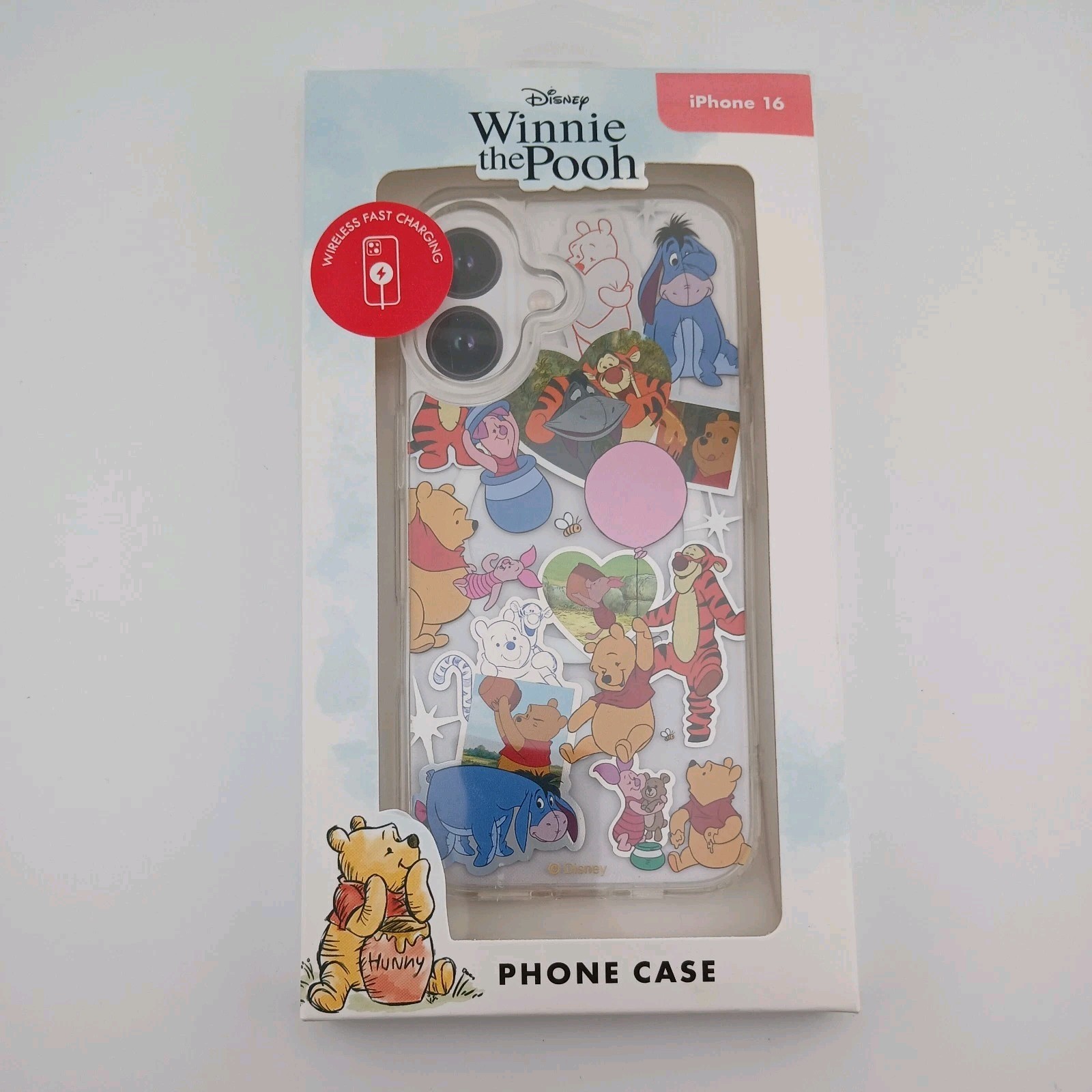 DISNEY Winnie The Pooh and Friends Apple iPhone 16 Protective Phone Case BNWT