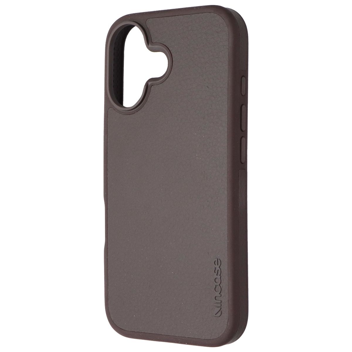 Incase ICON Case for MagSafe for Apple iPhone 16 – Cocoa Pebbled Leather