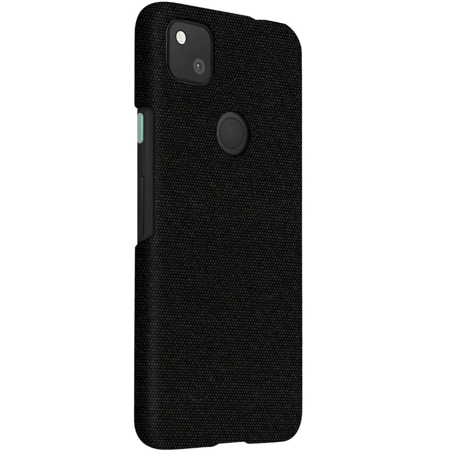 Cover Google Pixel 4A Hard Rigid Fabric finish Anti-tracking Washable black