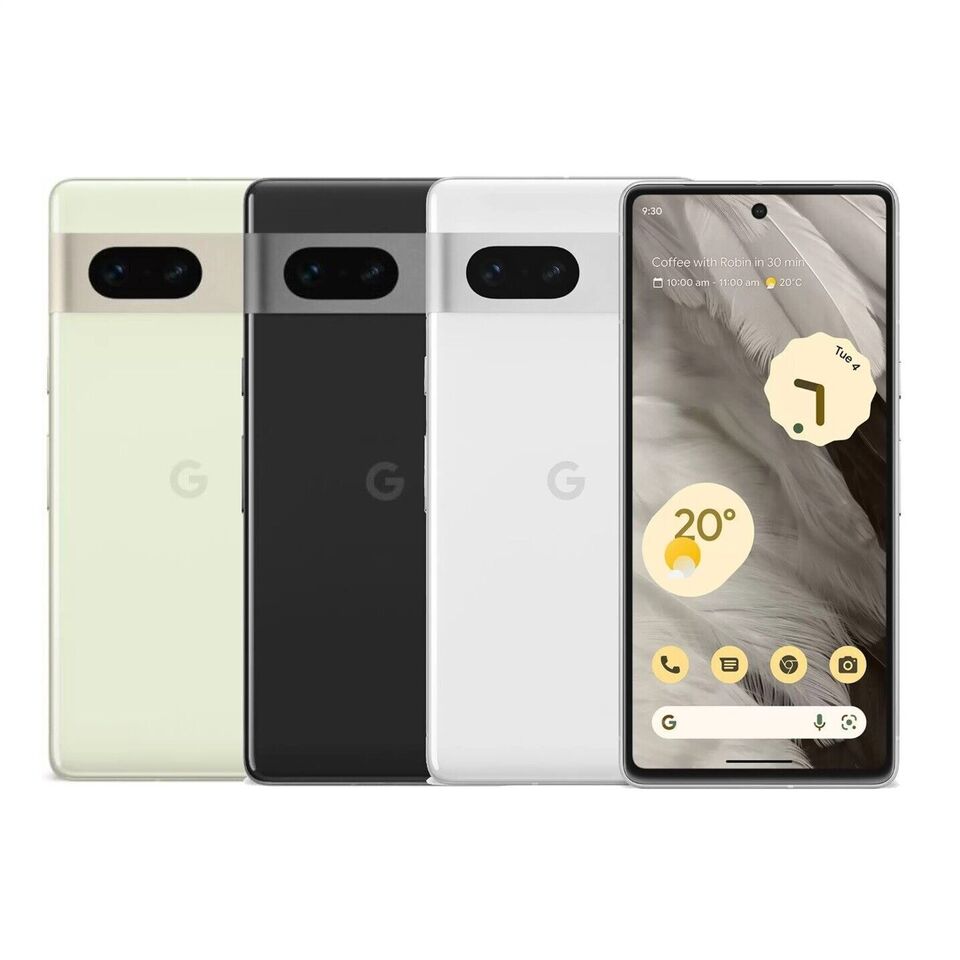 Google Pixel 7 GVU6C 128GB 256GB Unlocked Very Good Refurbished 1 Year Warranty