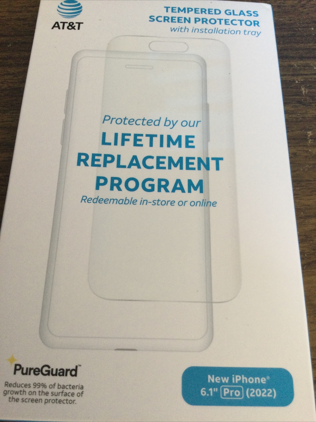 IPHONE 14 Pro AT&T Brand  Glass Screen Protector  (6.1″ Pro), Apple, Phone,