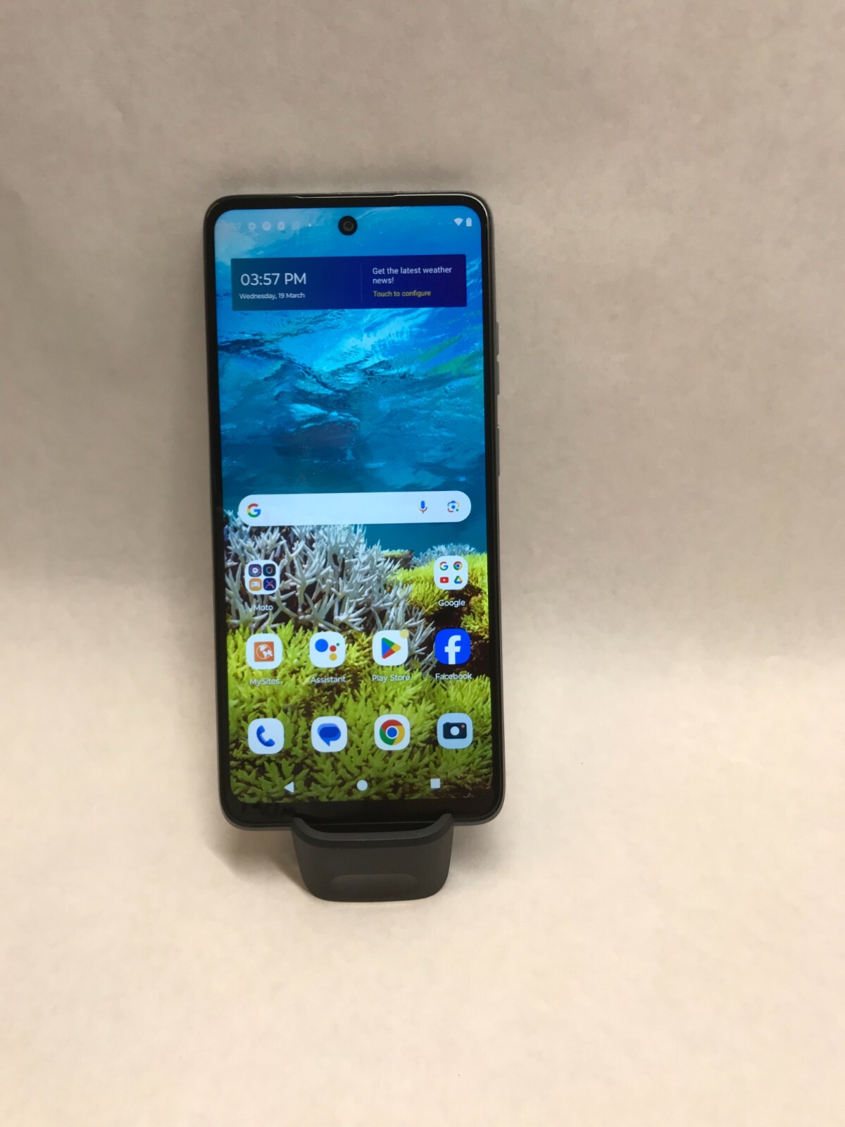 Motorola Moto G 5G XT2417D – 2024 – 128GB 6.6″ Tracfone  Sage Green Great Shape!