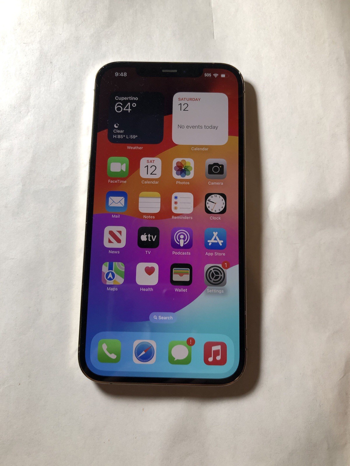 iPhone 12 Pro Max 256 GB unlocked￼
