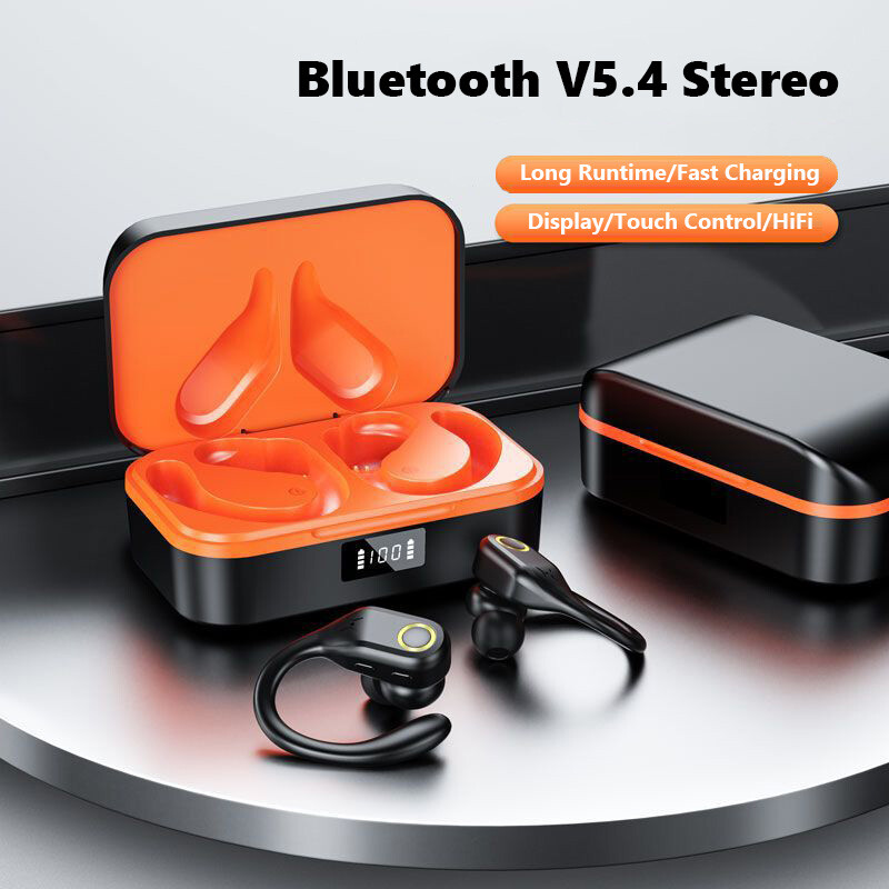 2024 Bluetooth Earbuds TWS 5.4 Wireless Headset Stereo Earphone Sport Headphones