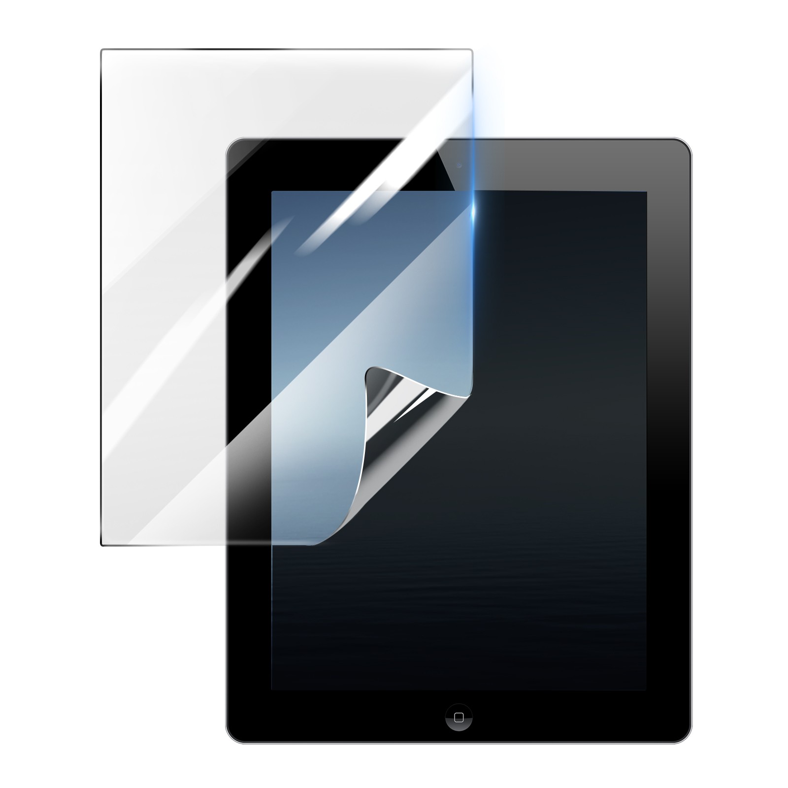 3mk Shockproof Hydrogel Screen Protector for iPad 3, Transparent