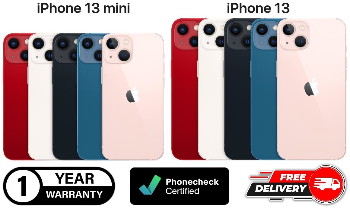 Apple iPhone 13 | 13 mini – 128GB | 256GB – T-Mobile Unlocked Verizon AT&T