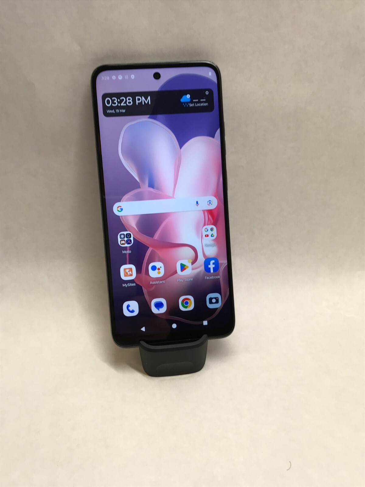 Motorola G Power 5G (2024) 128GB Tracfone Black Excellent Condition Black GRDE A