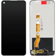 Complete Block for Realme Narzo 50 5G LCD Tactile Screen Compatible Black