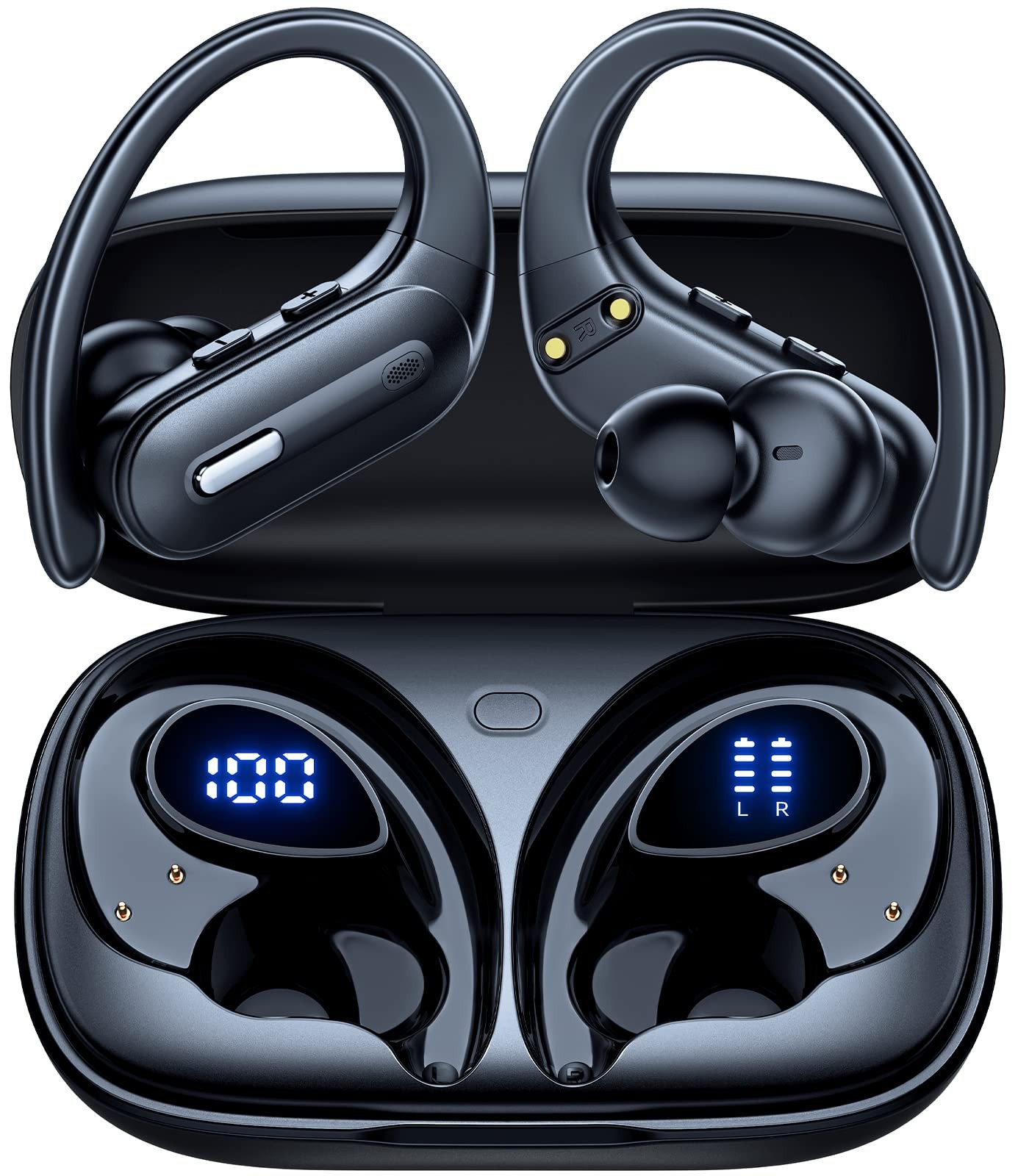Wireless Earbuds Bluetooth 5.3 Headphones 90 Hrs Playtime Ear buds with Wirel…