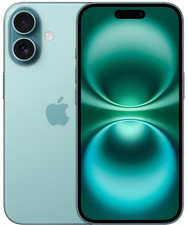Apple iPhone 16 A3081 T-Mobile Only 128GB Teal Good