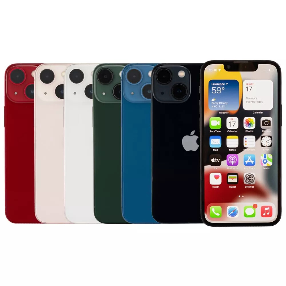 Apple iPhone 13 Mini 128GB A2481  Factory Unlocked All Carriers & Colors