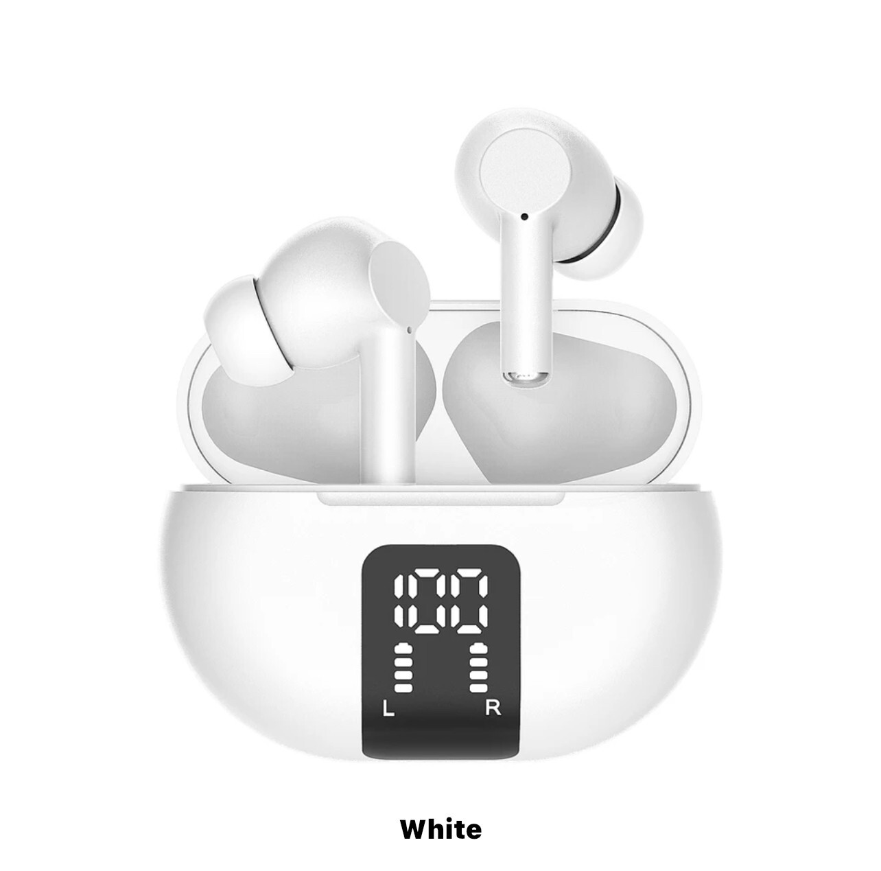 Wireless Earbuds, Earbuds Bluetooth 5.3 headphones, Smart LED digital Display.