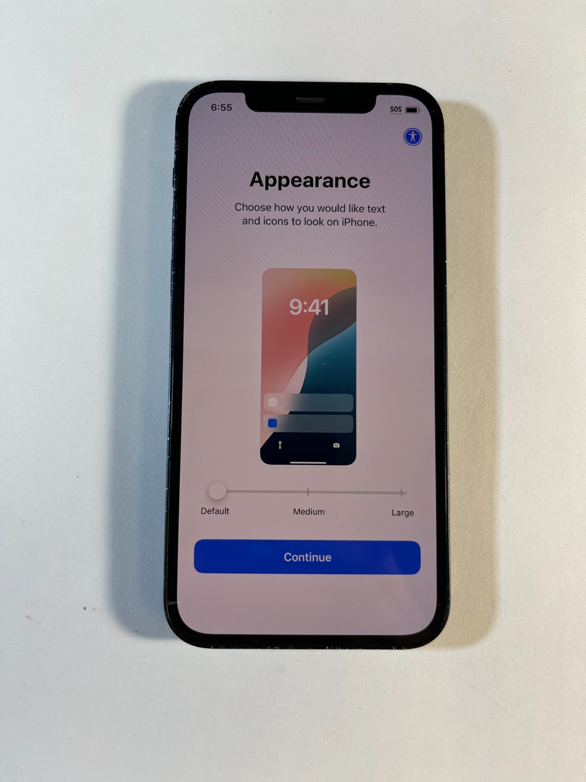 APPLE IPHONE 12 – UNLOCKED – 128GB -A2172  SCRATCHES- CLASS B
