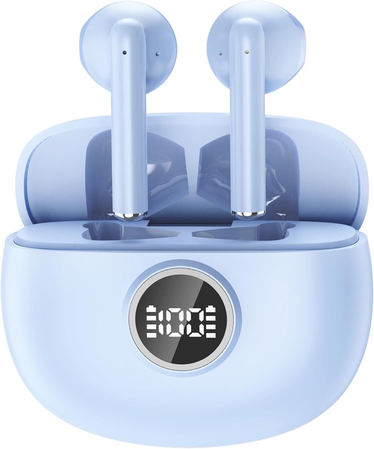 Wireless Earbuds Bluetooth 5.3 Headphones in Ear with 4 ENC Mic, 40 Hrs.