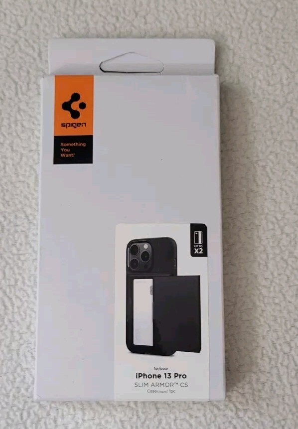Spigen iphone 6.1” Slim Armor CS In Open Box Black