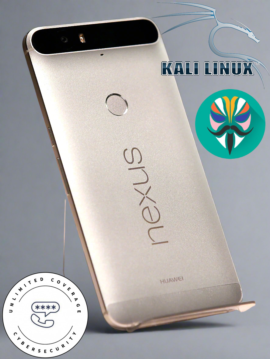Unlimited Coverage HacPhone – Nexus 6P Kali NetHunter Rooted Pentesting Phone