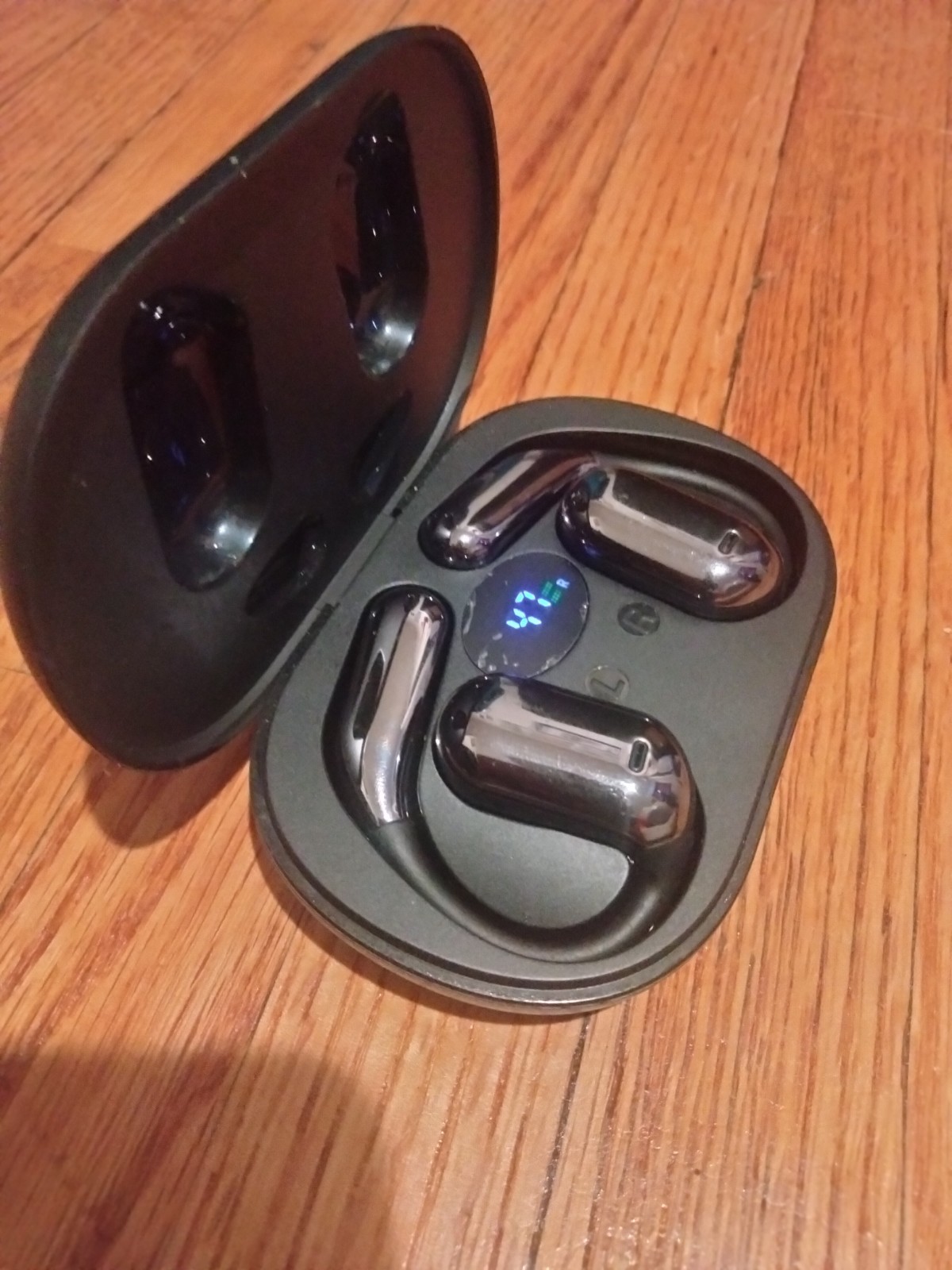 Headphones For Android Phone bluetooth Black earbuds Wireless