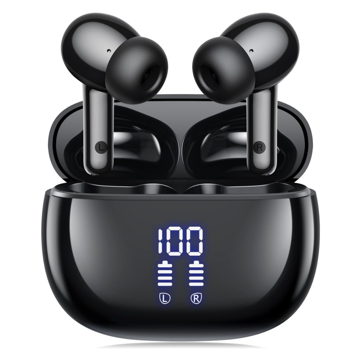 Wireless Earbuds, Bluetooth Ear Buds Headphones, 40H Long Playtime, Stereo De…