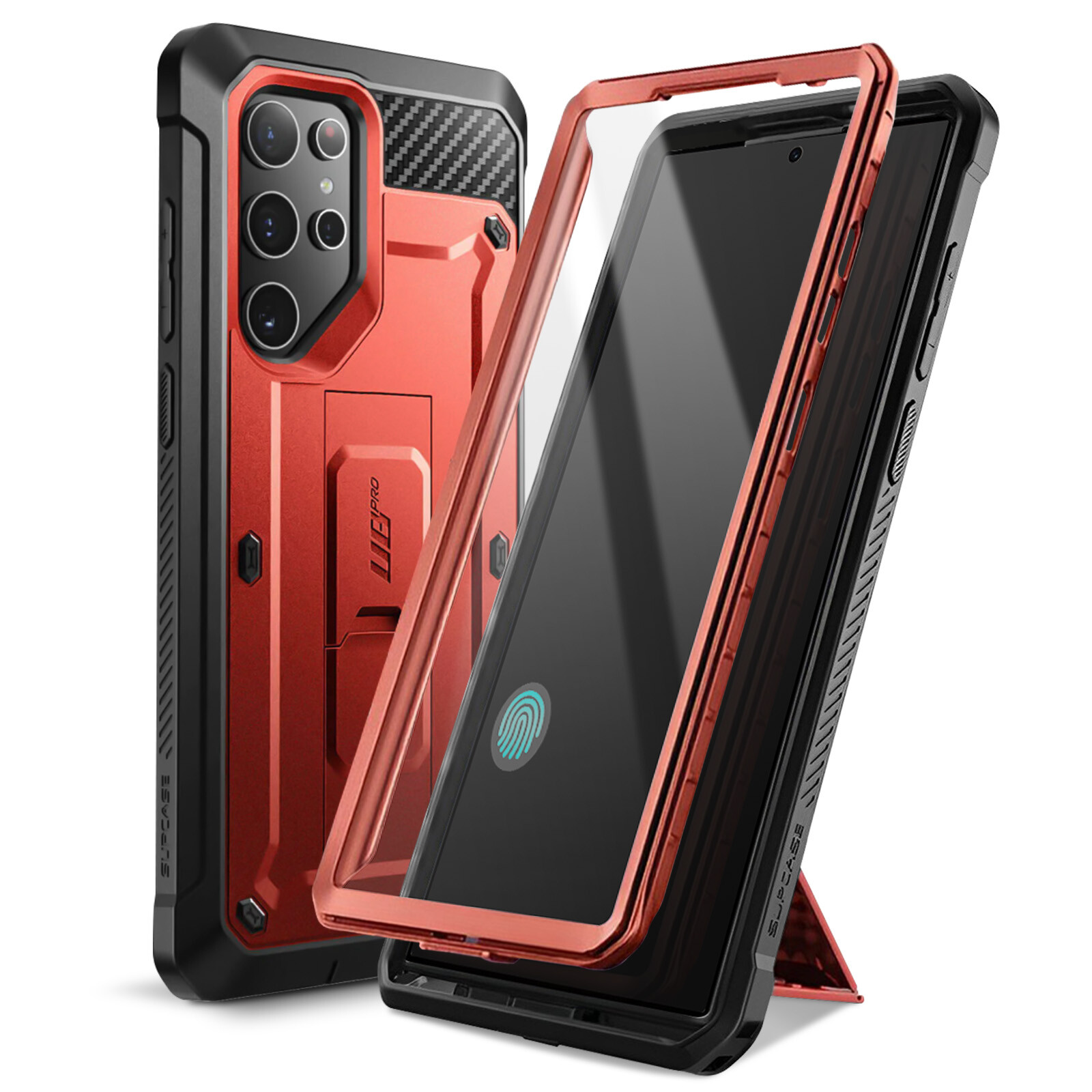 Supcase Full Cover Case for Samsung Galaxy S24 Ultra Shockproof with Kickstand