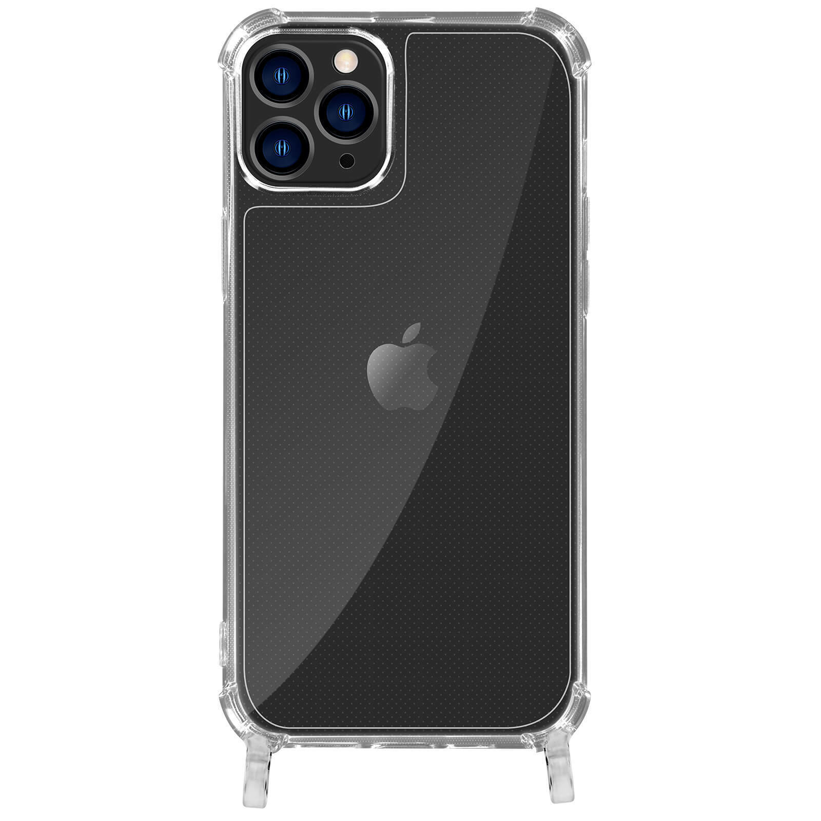 Case for iPhone 11 Pro Max with Ring and Customizable with Jewel/Sleeve – Clear