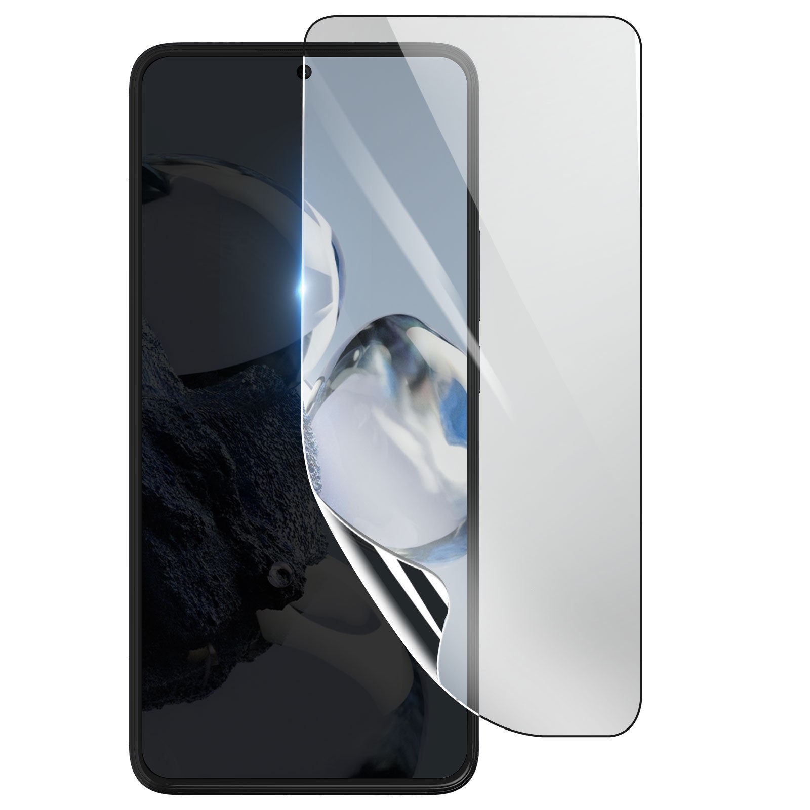 3mk Shockproof Hydrogel Screen Protector for Xiaomi 12T Pro, Transparent