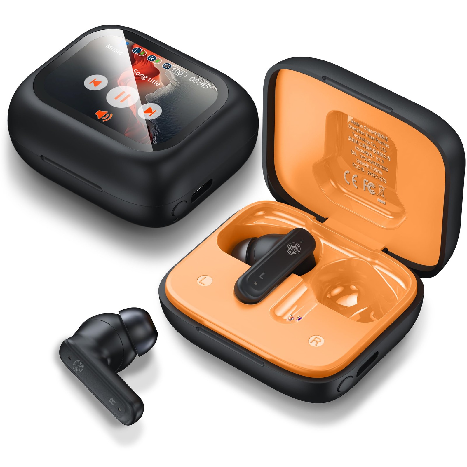 Ear Buds Wireless Earbuds Bluetooth 5.4 Headphones, Touch Screen Earbuds, Cal…