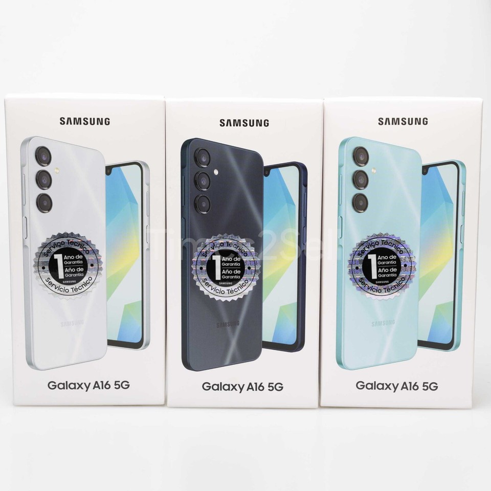 Samsung Galaxy A16 5G 128GB 6GB Dual SIM GSM Factory Unlocked Smartphone NEW