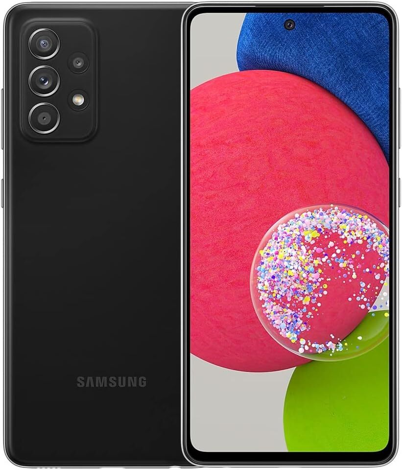 Samsung Galaxy A52 5G – 128GB – Awesome Black (GSM Unlocked) – Pristine
